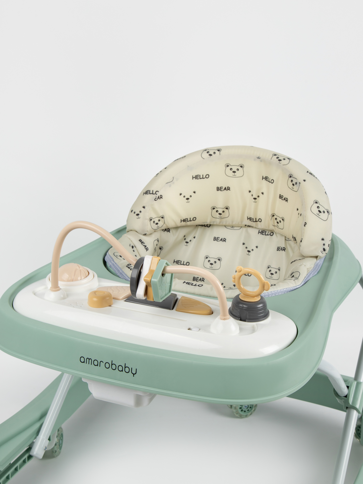 Ходунки Amarobaby Зеленый зеленый в ассортименте - фото 21