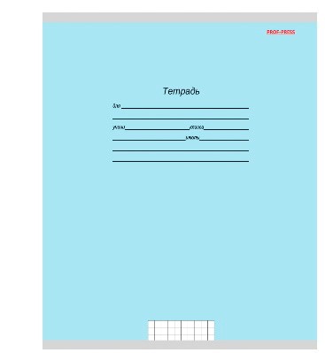 Тетрадь Prof-Press клетка 24 лист. в ассортименте - фото 1