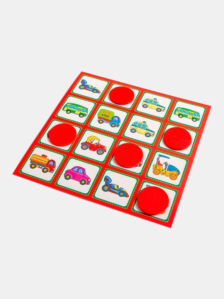 Игра настольная Дрофа-Медиа Бинго Машинки 2961 - фото 3