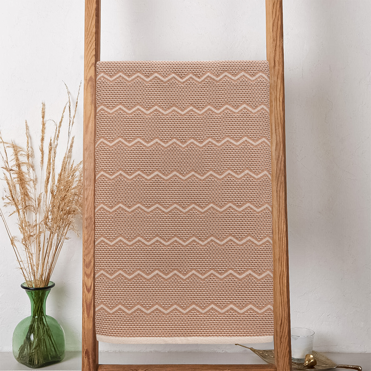 Полотенце BRAVO Зигзаг 90 x 50 см 1 шт. - фото 1