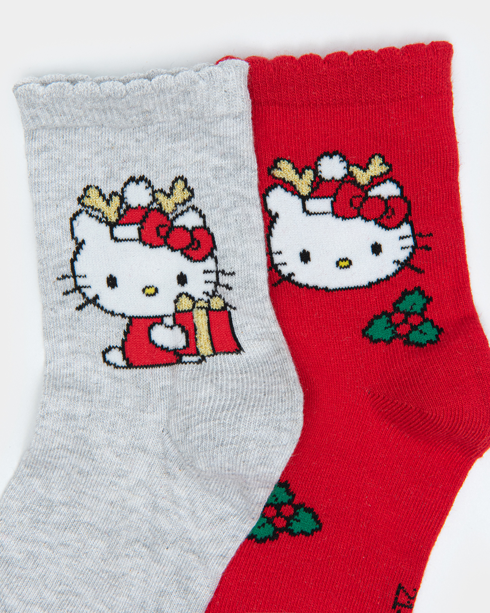 Носки Hello Kitty 2 пары W24LC32004LCkgLG11 - фото 2