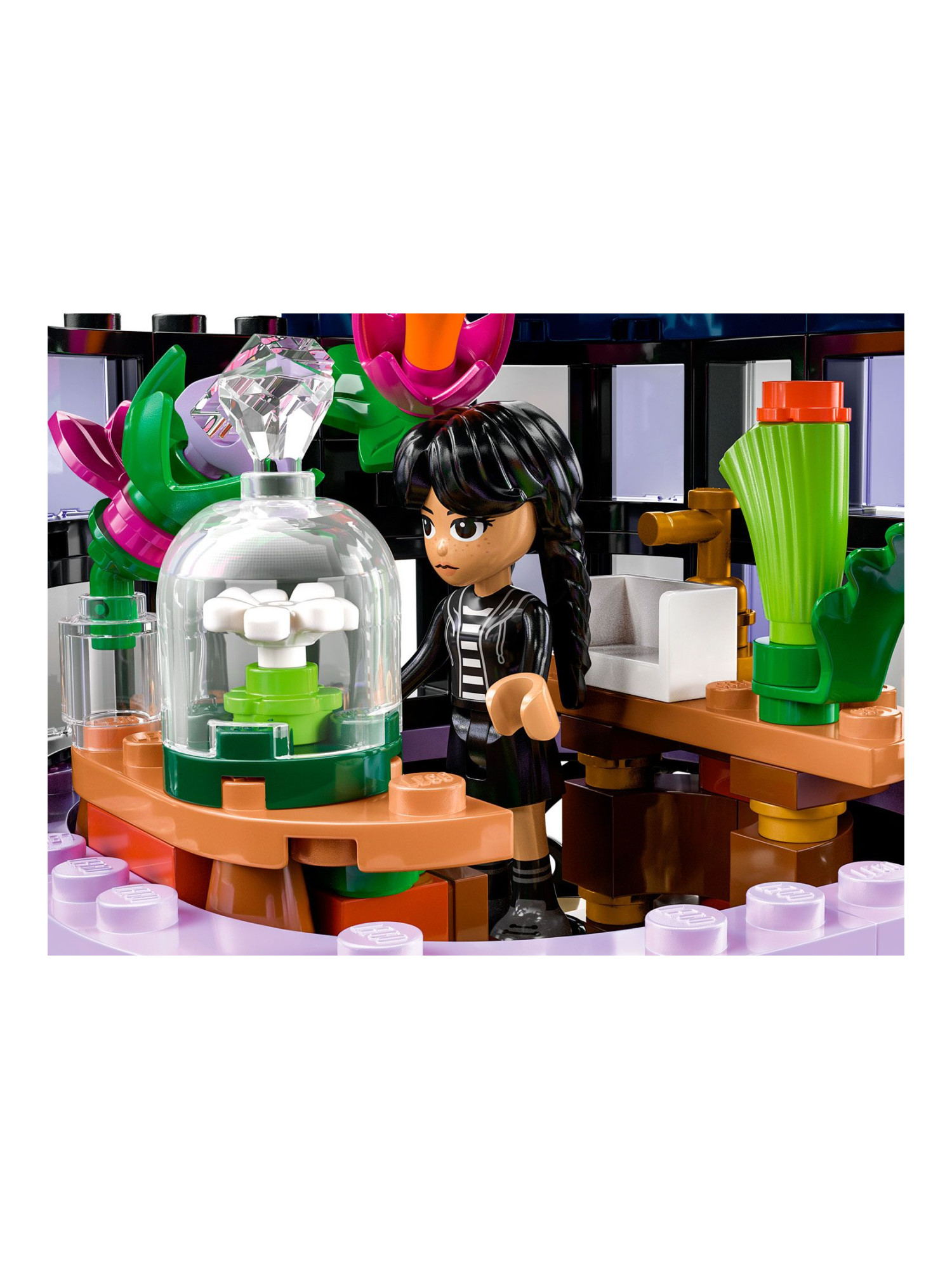 Конструктор LEGO Цветок черного георгина 358 дет. - фото 9