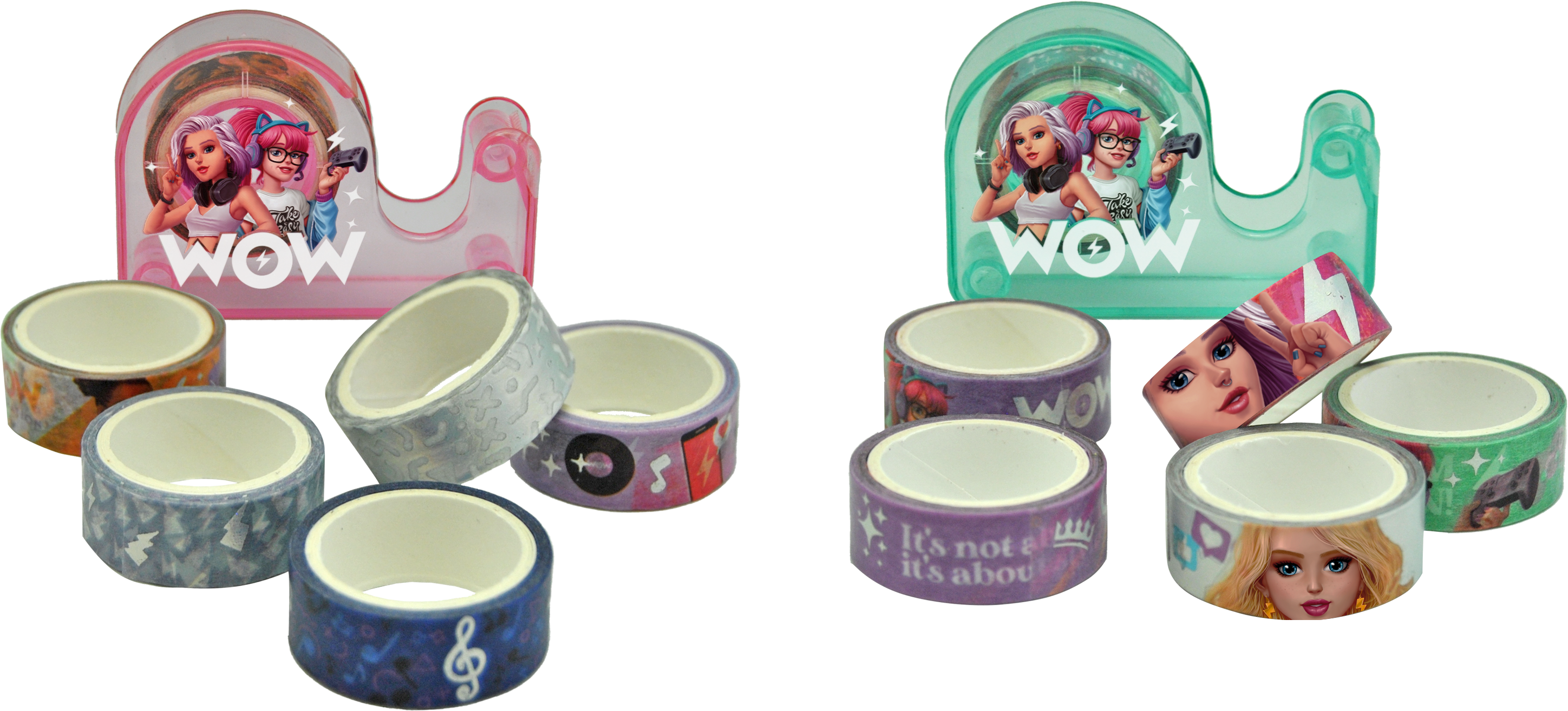 Клейкая лента WOW Generation цветной - фото 2