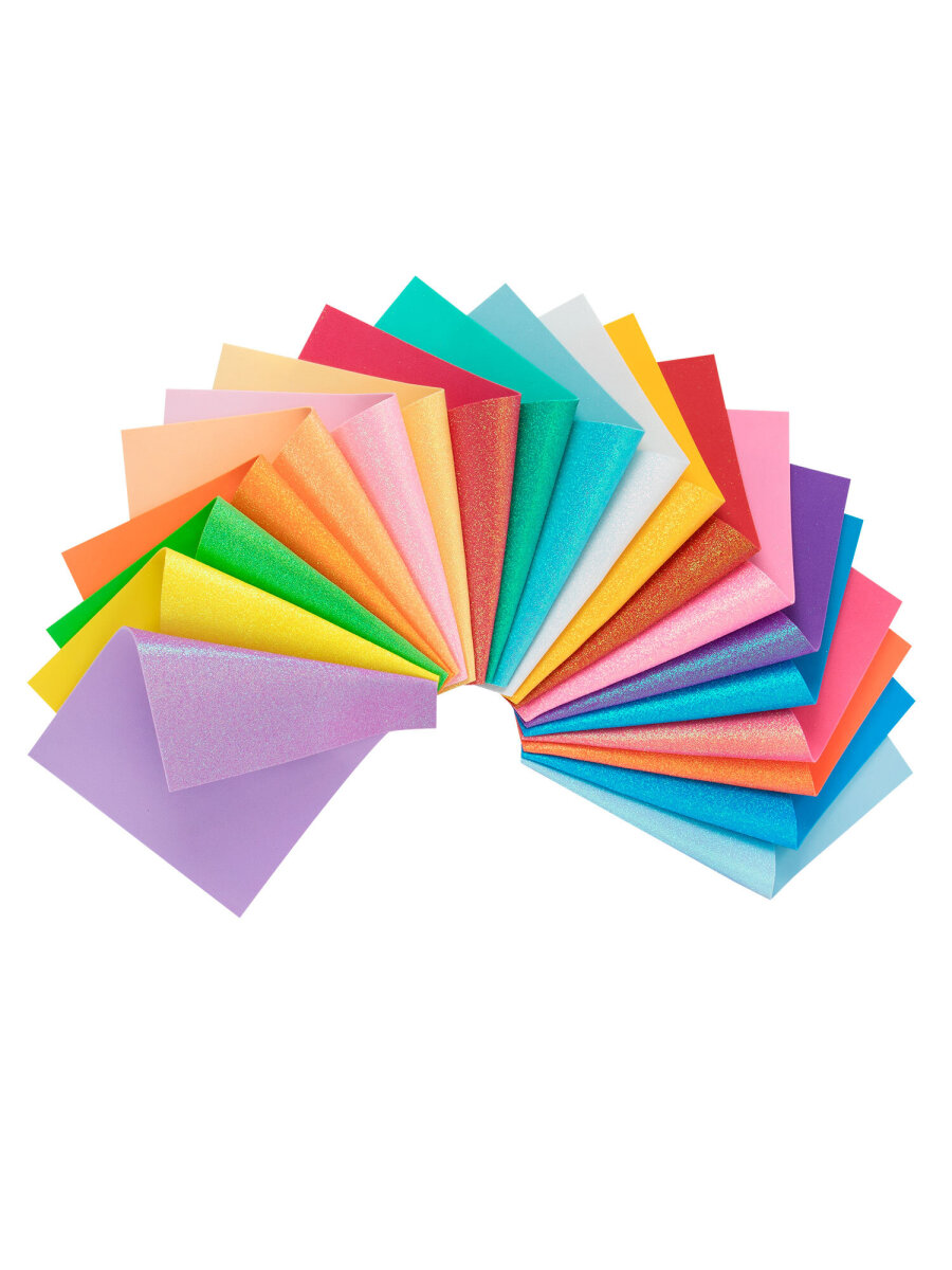 Набор для творчества Остров Сокровищ аппликация Пастельные цвета с блестками - фото 11