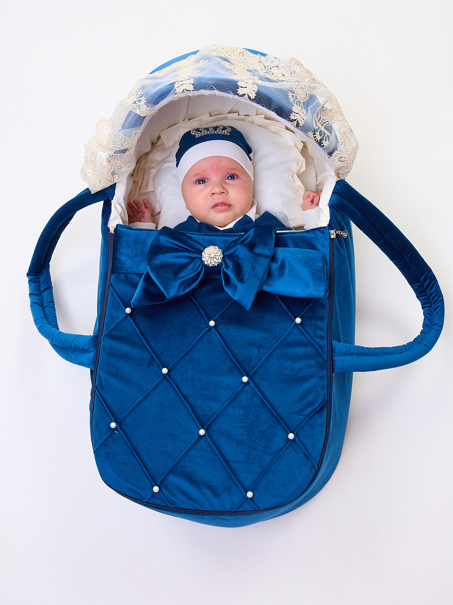 Люлька переноска ТОСЯ БОСЯ для новорожденного - фото 5