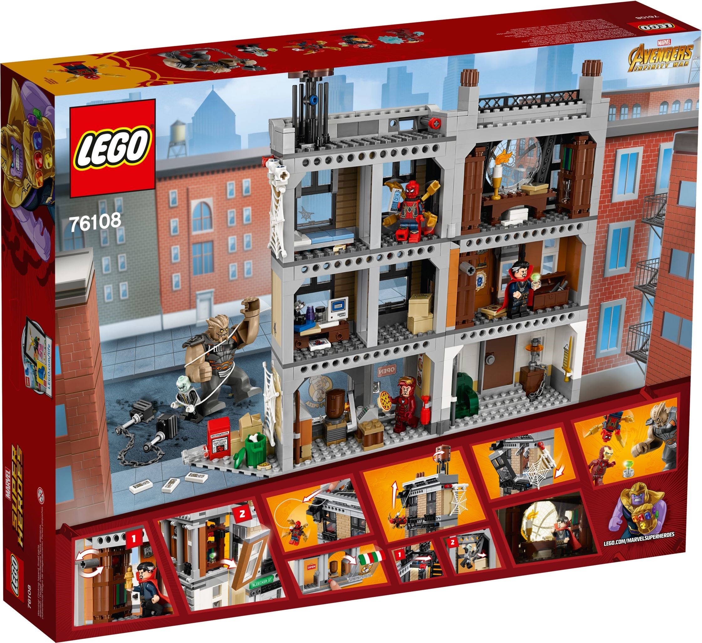 Конструктор LEGO Marvel Super Heroes 76108 1004 дет. - фото 5