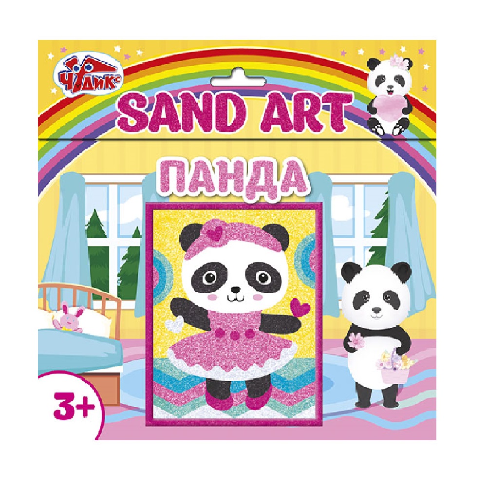 Картина из песка RANOK CREATIVE Панда - фото 1