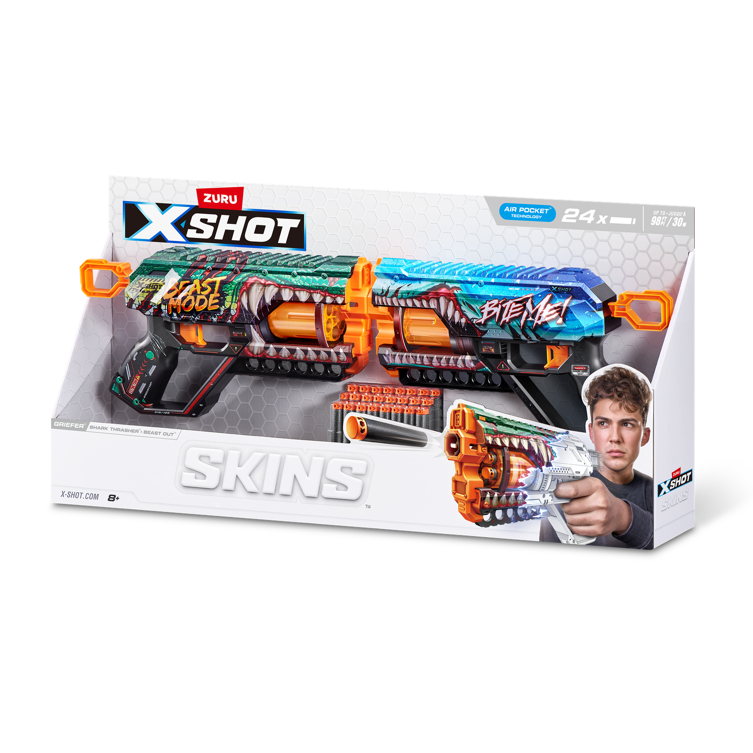 Бластер Zuru XSHOT  Skins Гриффер - фото 10