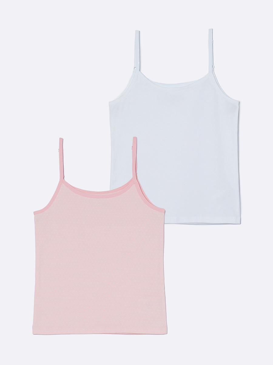 Майка бельевая 2 шт Lassie 72203207-4120 - фото 1