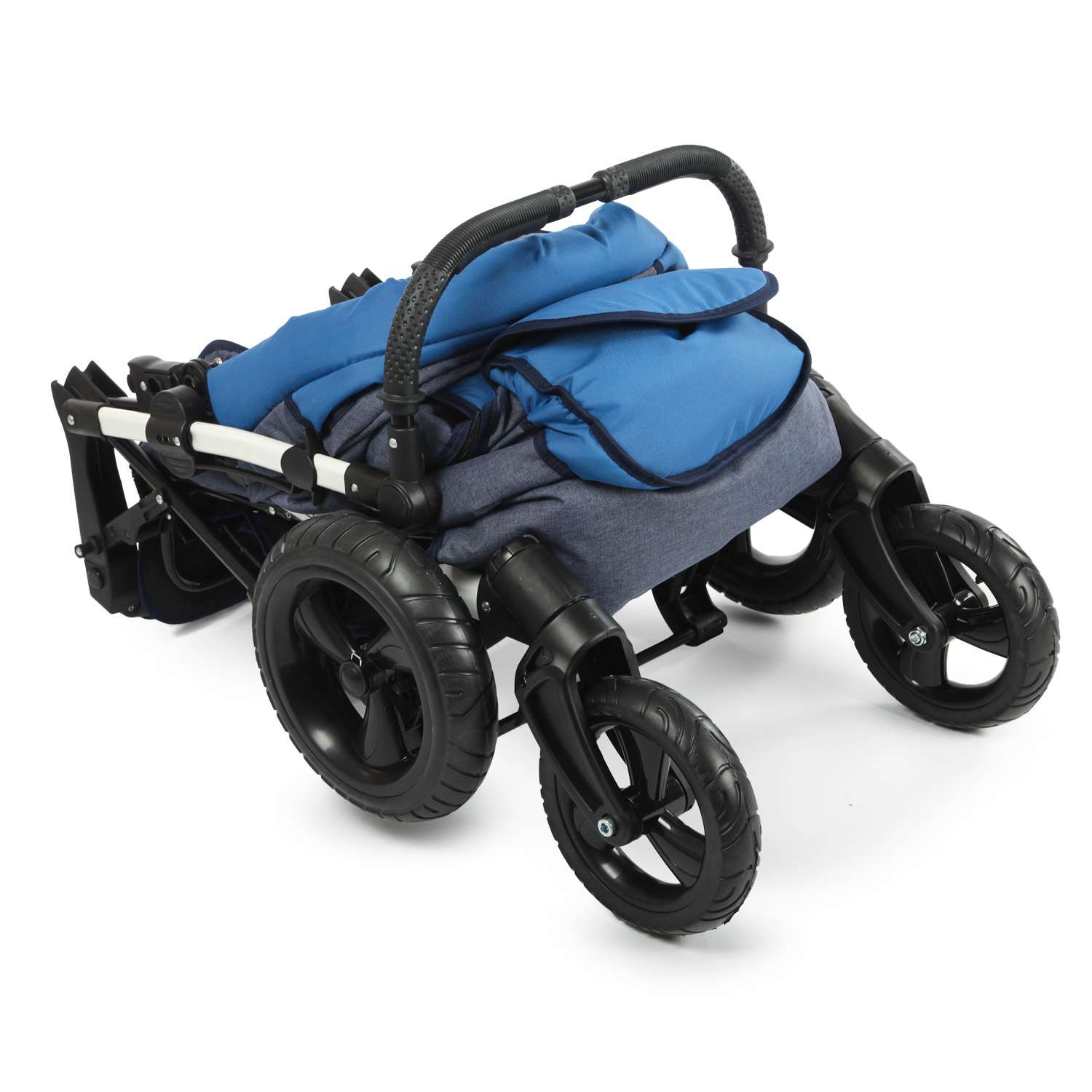 Коляска трансформер Babyton Pillo OX Denim-Blue - фото 10
