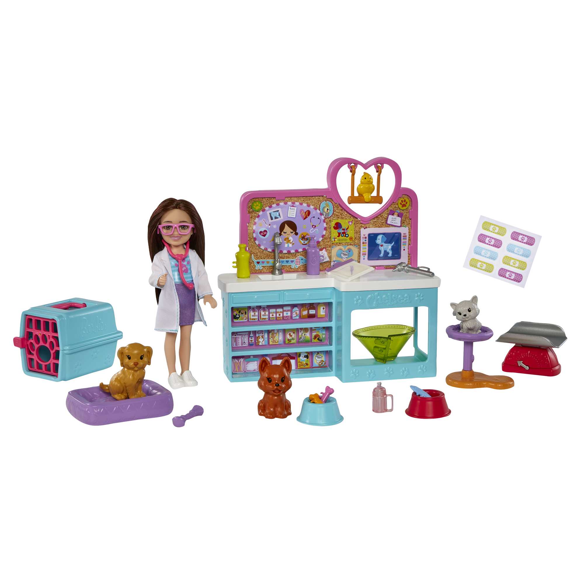 Кукла мини Barbie Челси Ветеринар HGT12 - фото 1