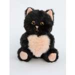 Мягкая игрушка GULLIVER toys Котик черный , 15 см