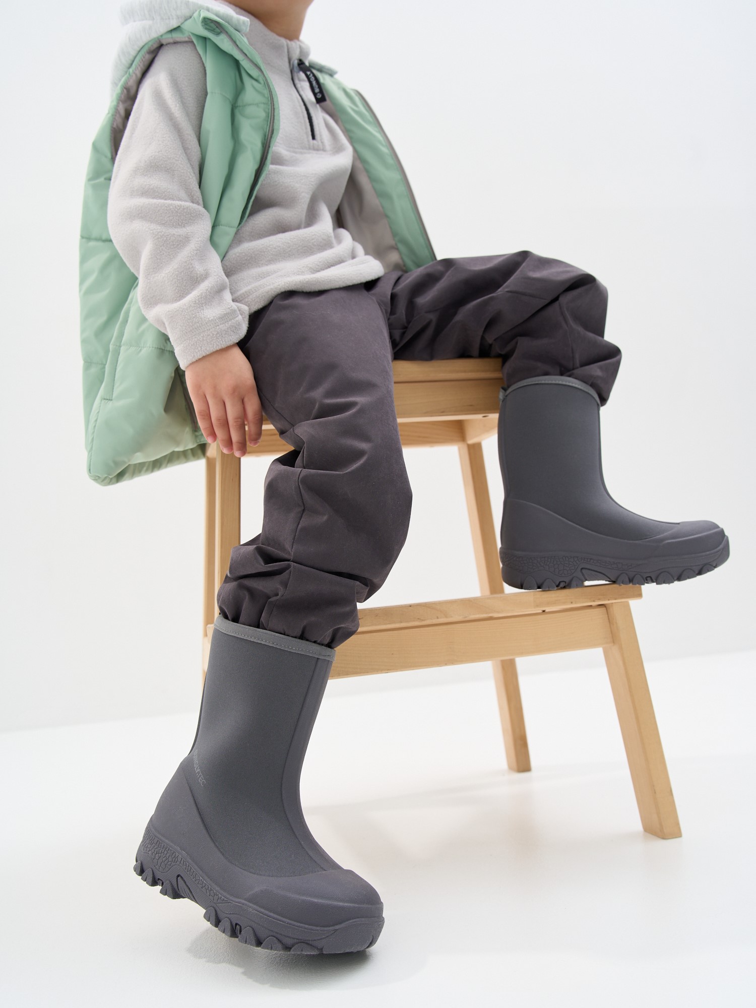 Резиновые сапоги BUNGLY 1R10796/Антрацит - фото 3