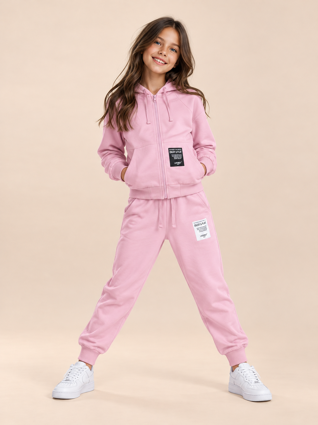 Костюм BONITO KIDS Костюм SS6057 грязно-розовый - фото 1