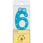 Свечи для торта deVENTE смешная 6