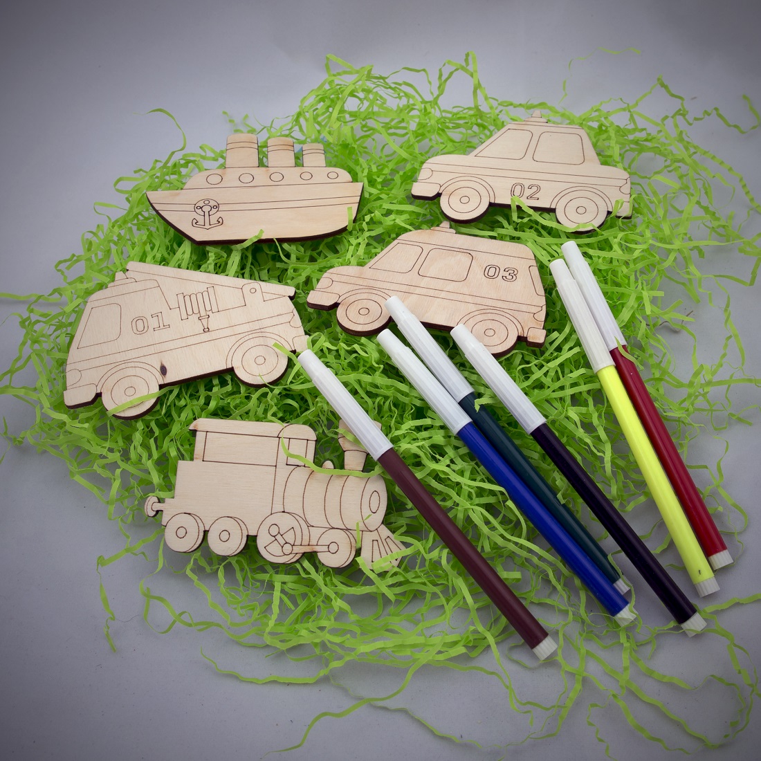 Набор для рисования Стеша Транспорт - фото 2