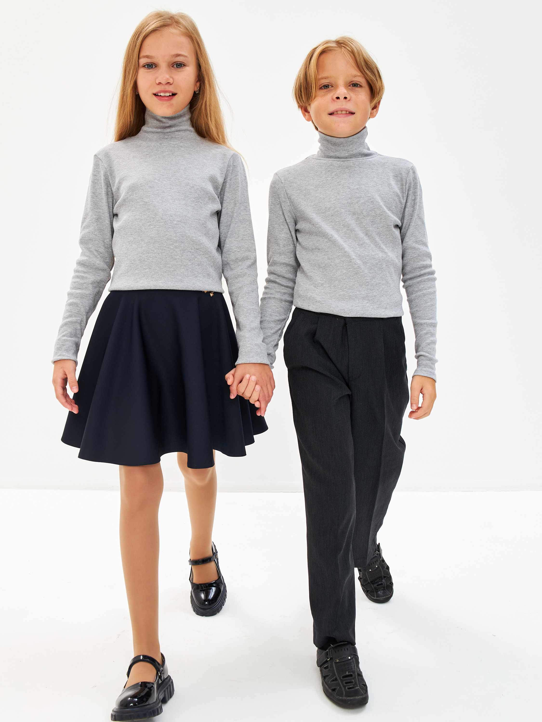 Водолазка LELO kids LELO-431seriymelang - фото 3