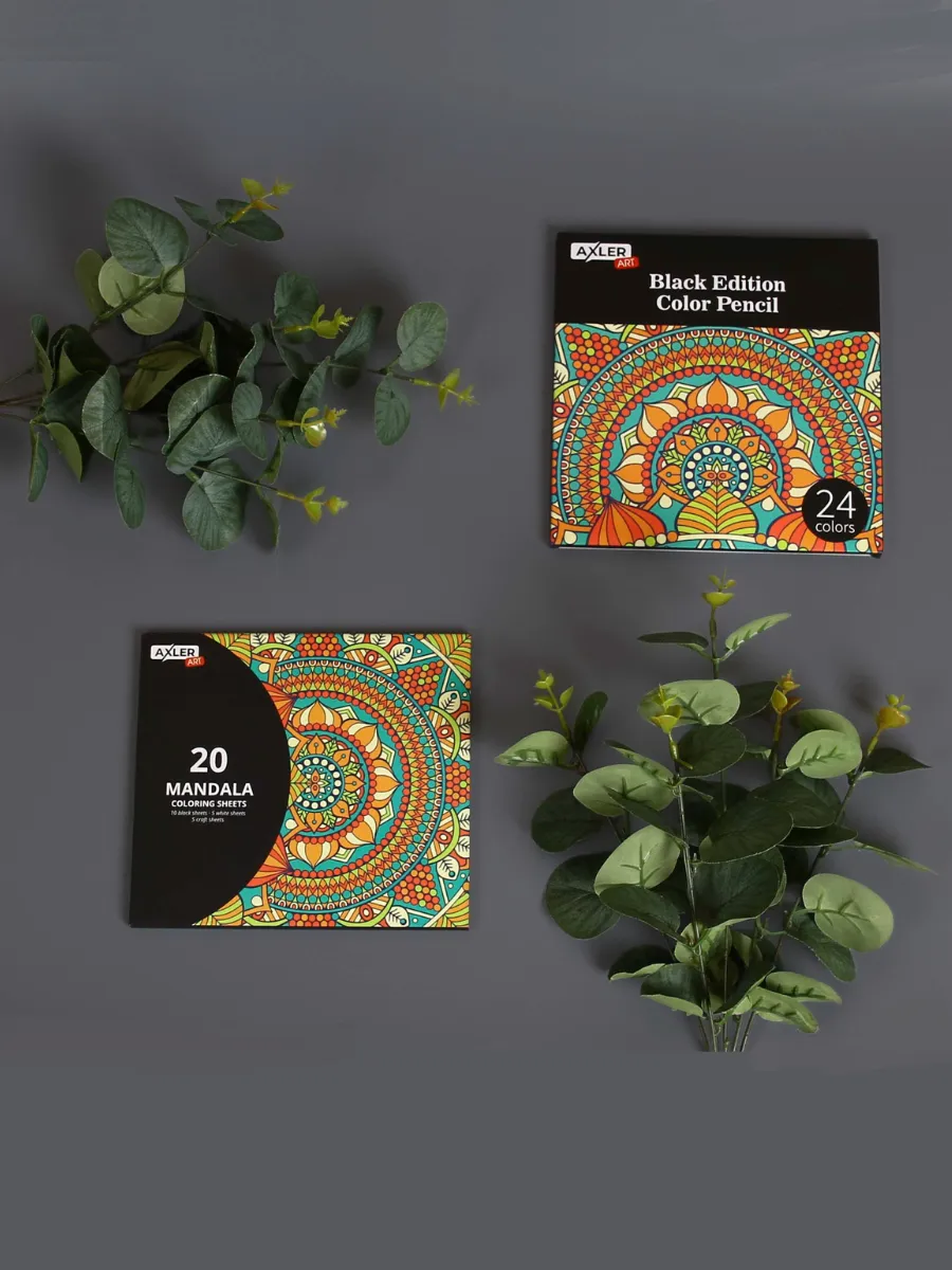 Карандаши цветные AXLER 44 шт. - фото 16