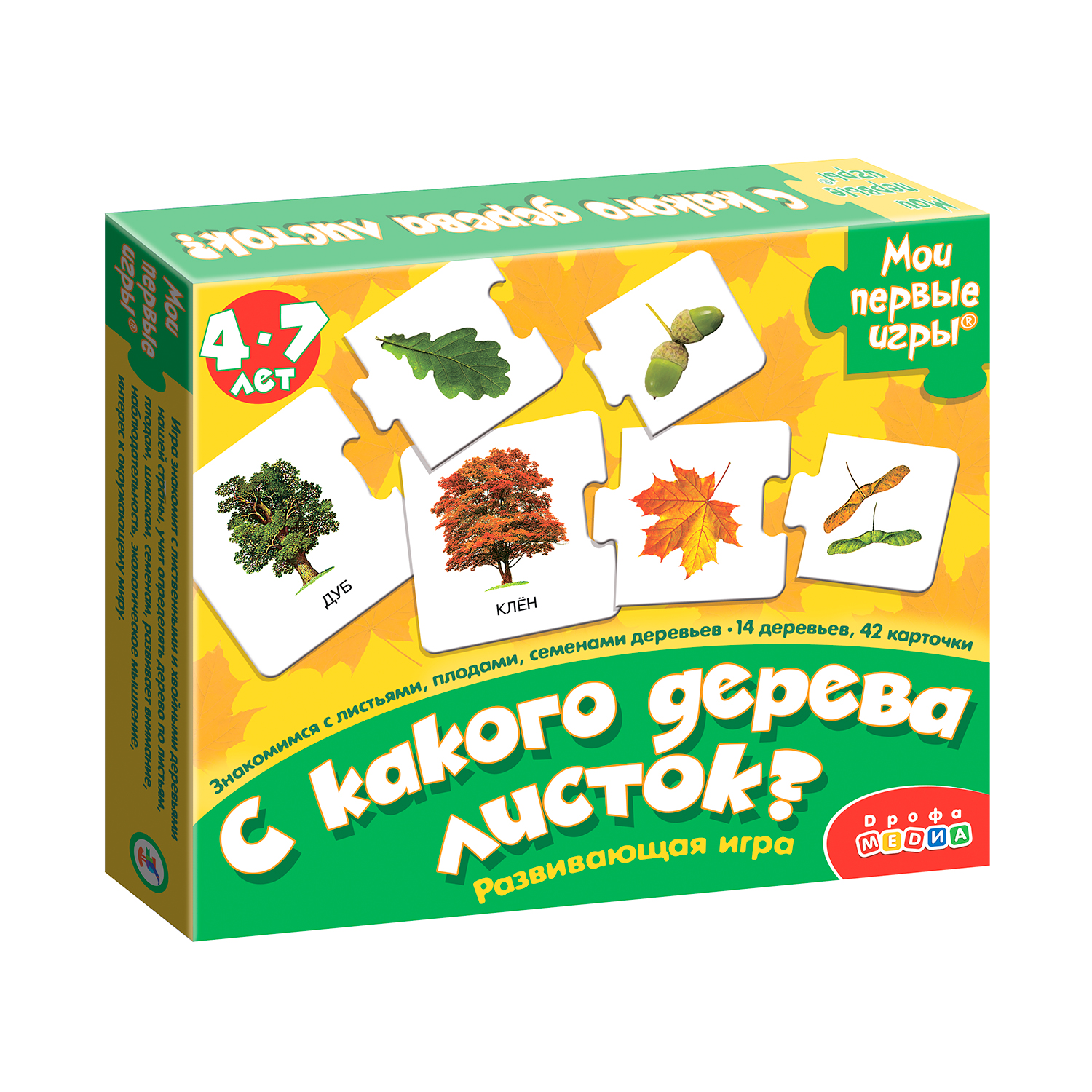 Развивающая игра Дрофа-Медиа С какого дерева листок 2896 - фото 2