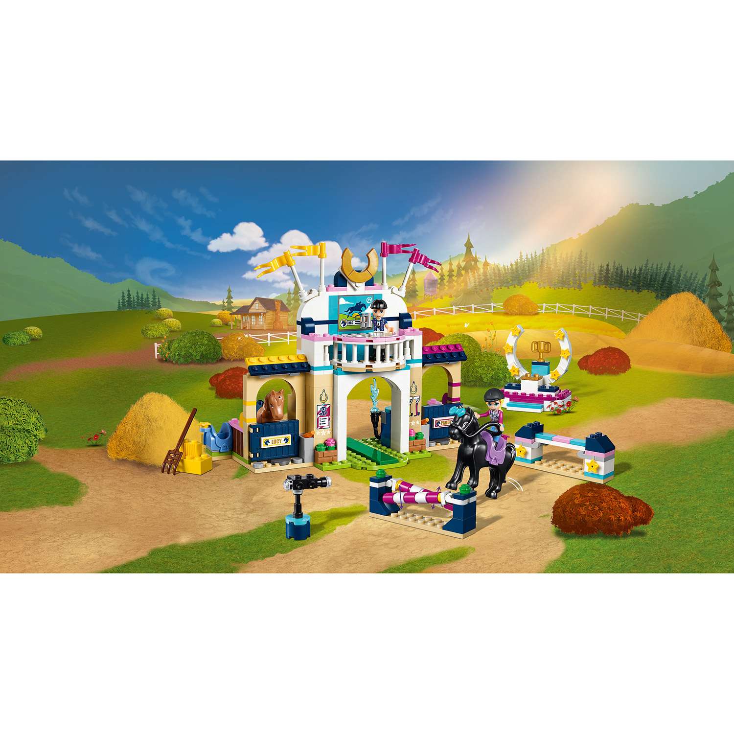 Конструктор LEGO Friends Соревнования по конкуру - фото 6