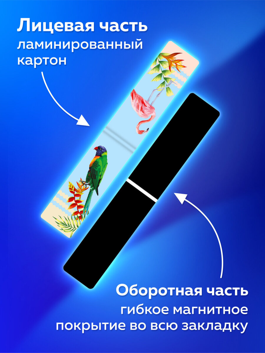 Магнитная закладка Brauberg - фото 2