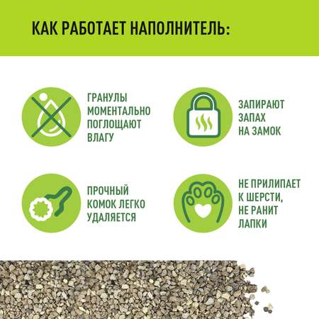 Наполнитель для кошачьих туалетов Котяра комкующийся с ароматом луговых трав 10л
