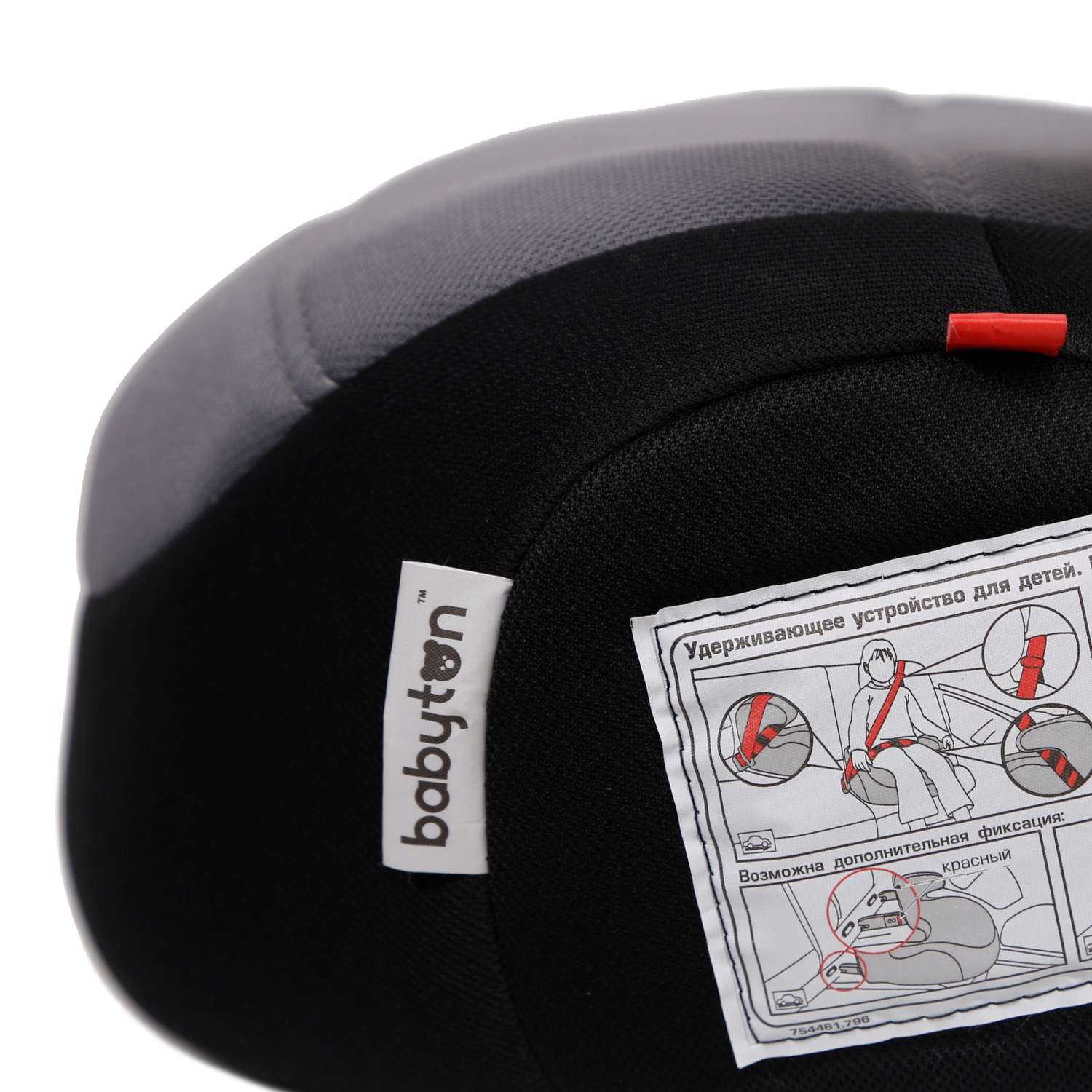 Автокресло Babyton Argo Fix Black-Grey Isofix 3 (22-36 кг) - фото 15