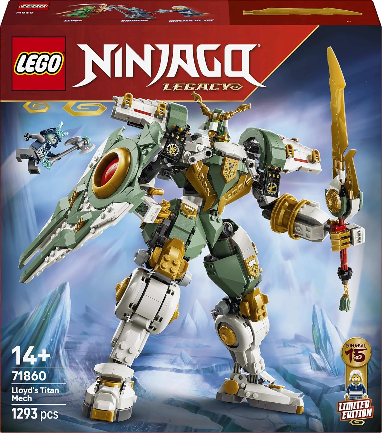 Конструктор LEGO NINJAGO Ллойд 1293 дет. - фото 4