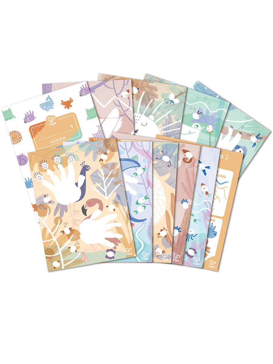 Пальчиковая раскраска Hape Юный Пикассо - фото 4