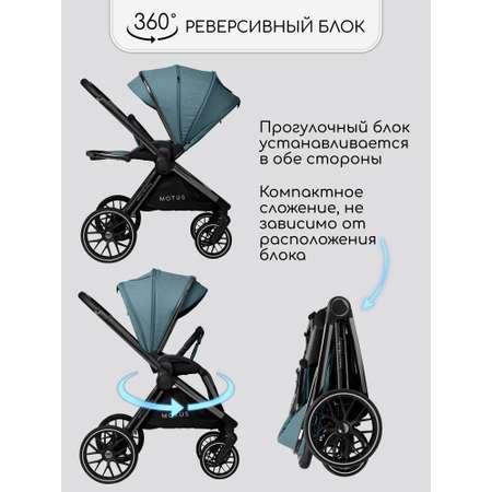 Коляска 2в1 Amarobaby Motus