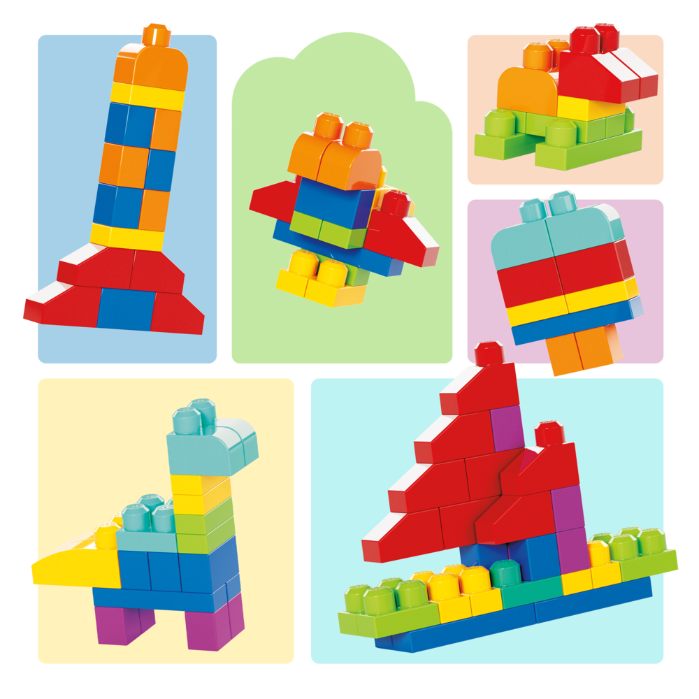 Конструктор Mega Bloks First Builders 80 дет. - фото 7