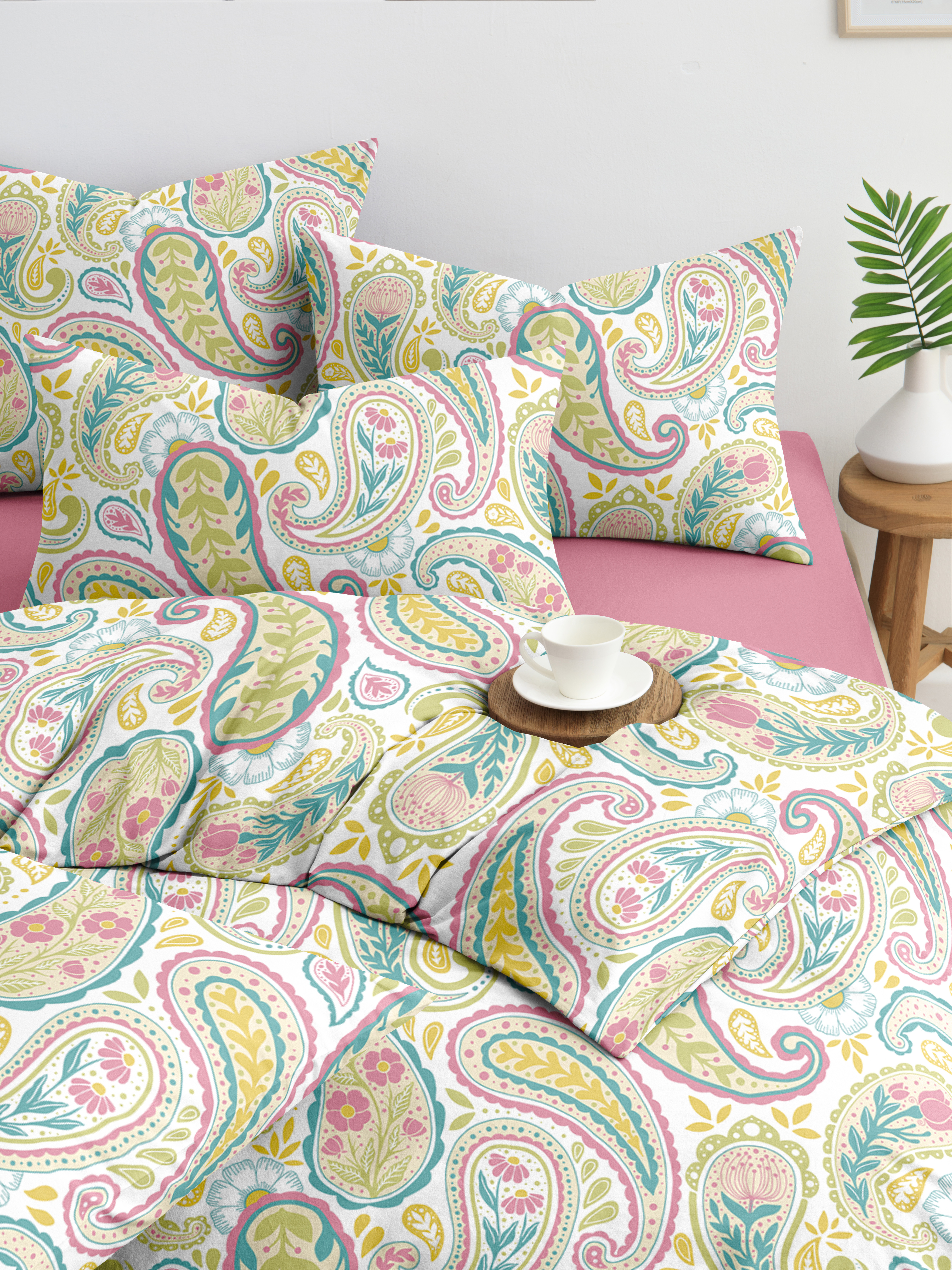 Комплект постельного белья Ночь Нежна Инди полутораспальный 4 предм. - фото 4