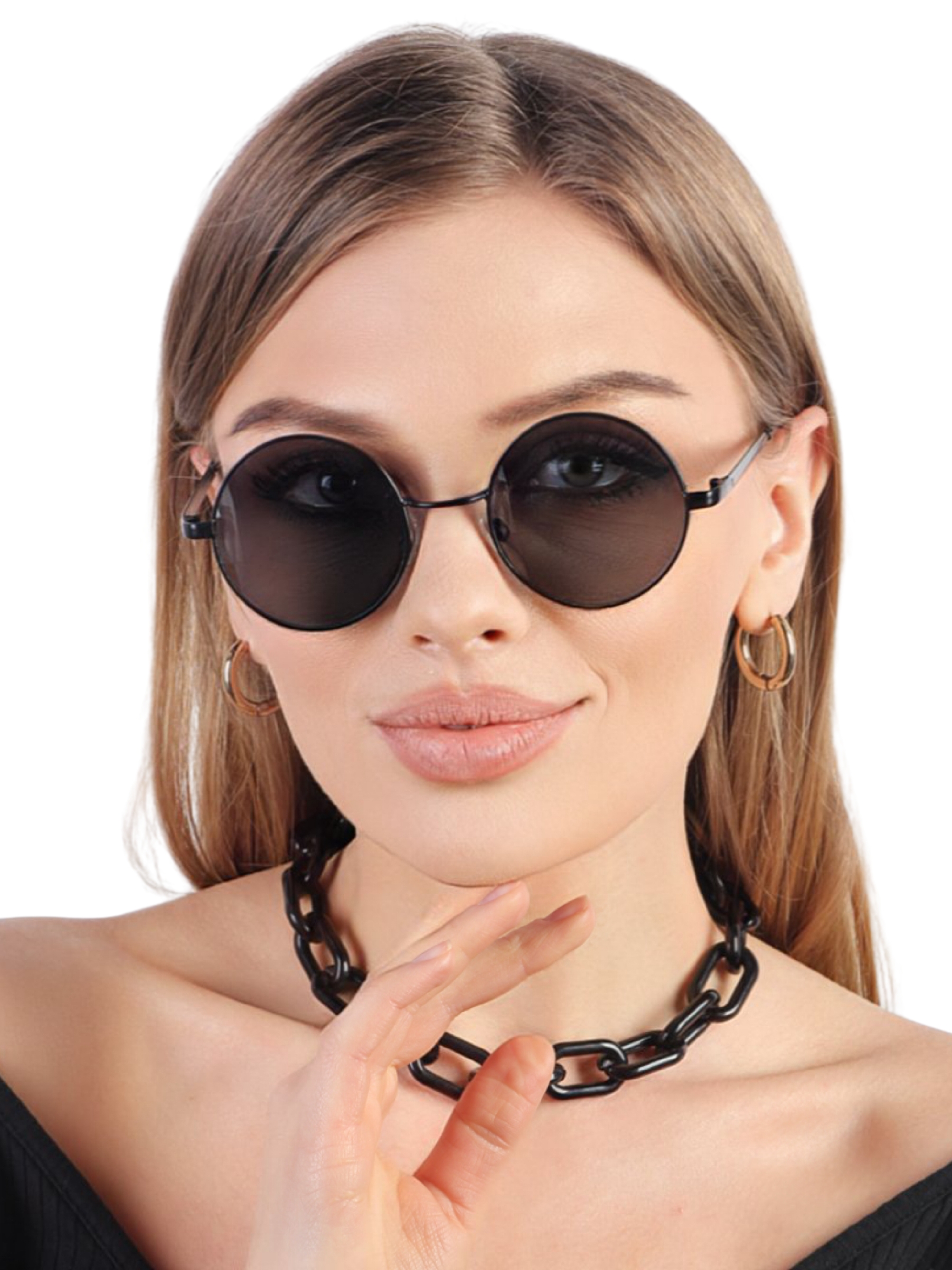 Очки солнцезащитные Pretty Mania RDT023-MTBK - фото 1