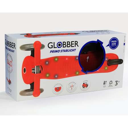 Самокат Globber трехколесный
