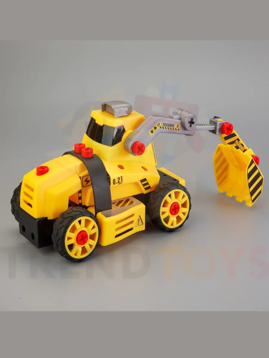 Конструктор TrendToys Строительные машинки 68 дет. - фото 15