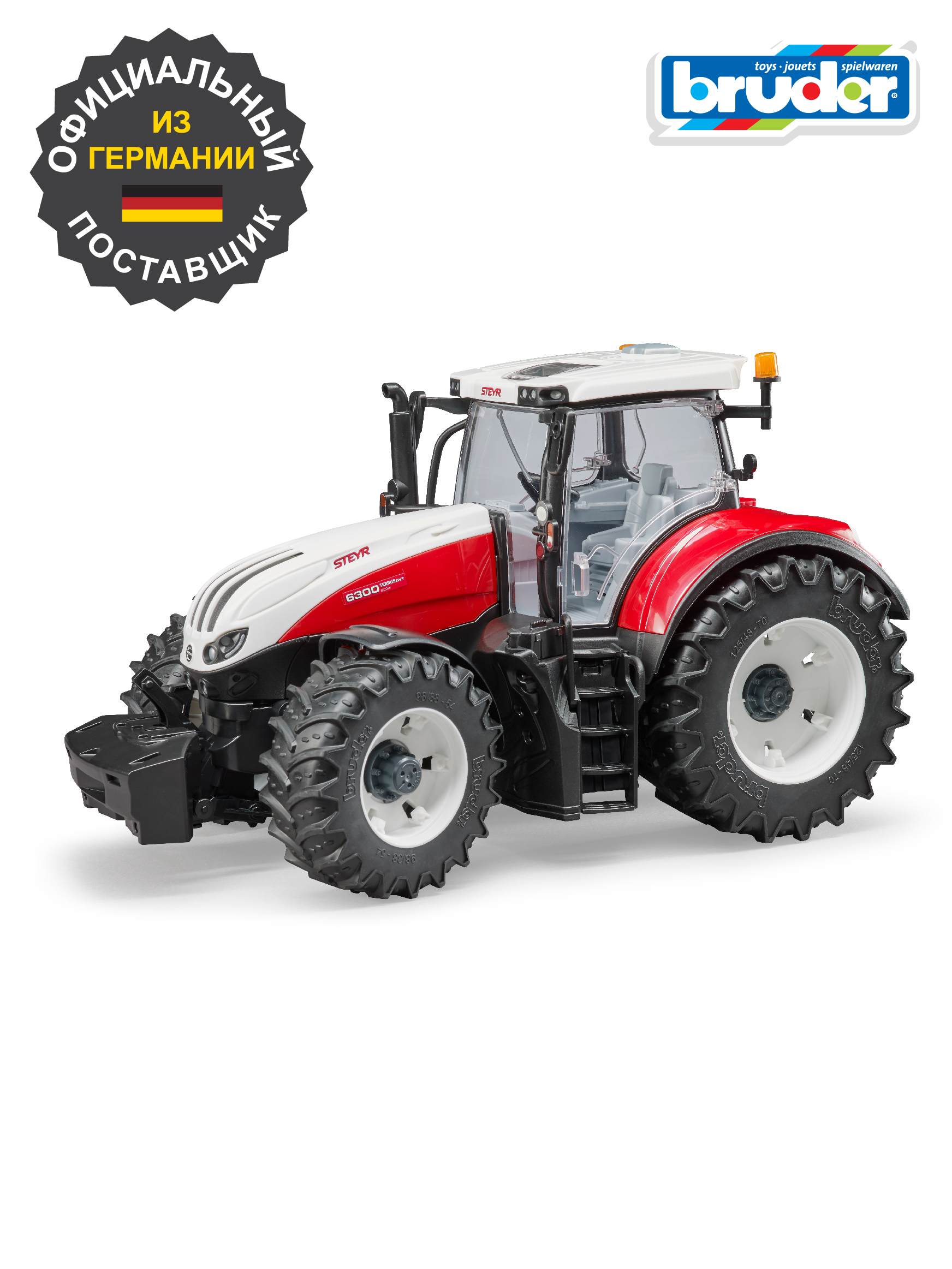 Трактор Bruder Steyr 6300 Terrus CVT 03-180 - фото 1