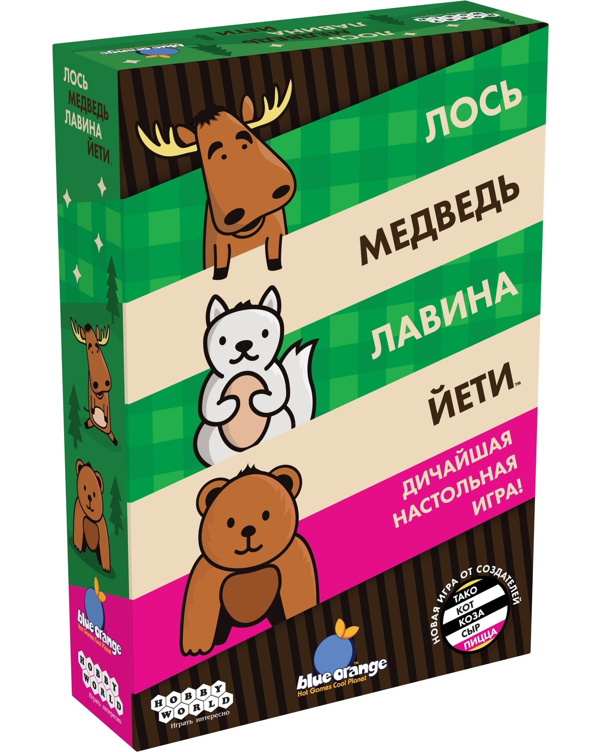 Настольная игра Hobby World Лось медведь лавина йети - фото 1
