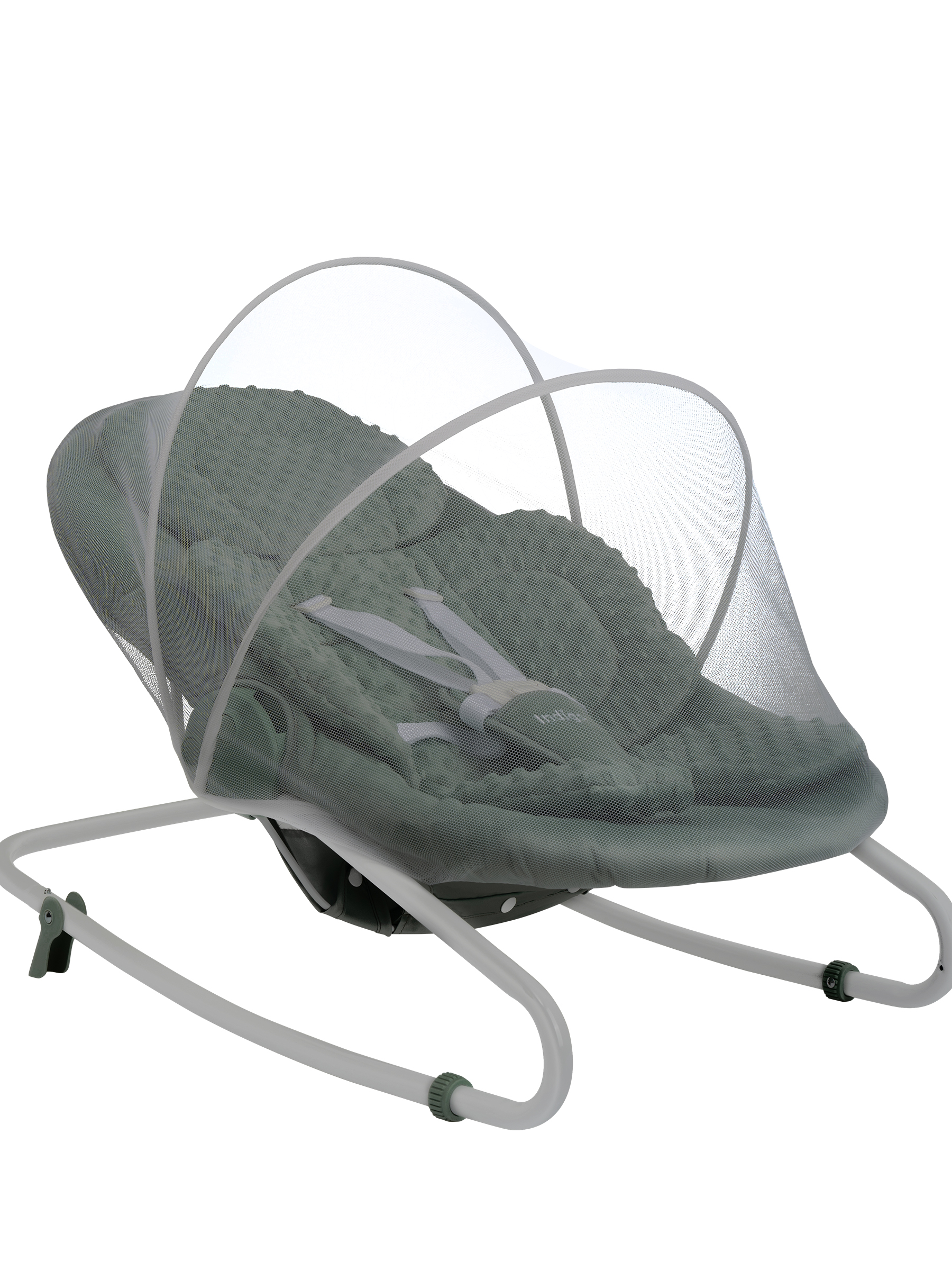 Качели Indigo Fresh зеленый-серый - фото 27