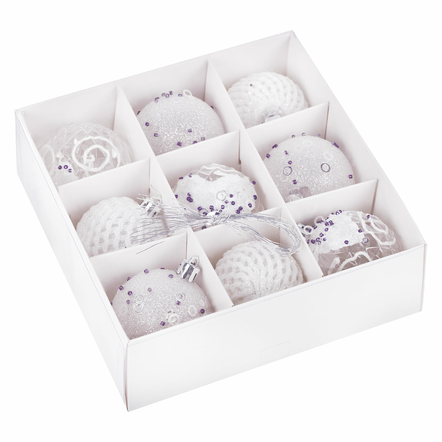 Елочные шары Золотая сказка набор 9 штук - фото 6