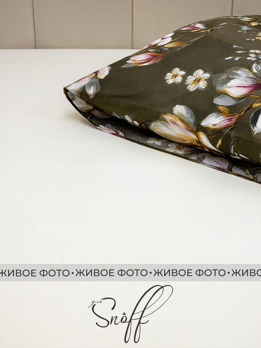 Комплект постельного белья для SNOFF Дэниэла сатин двуспальный 4 предм. - фото 4