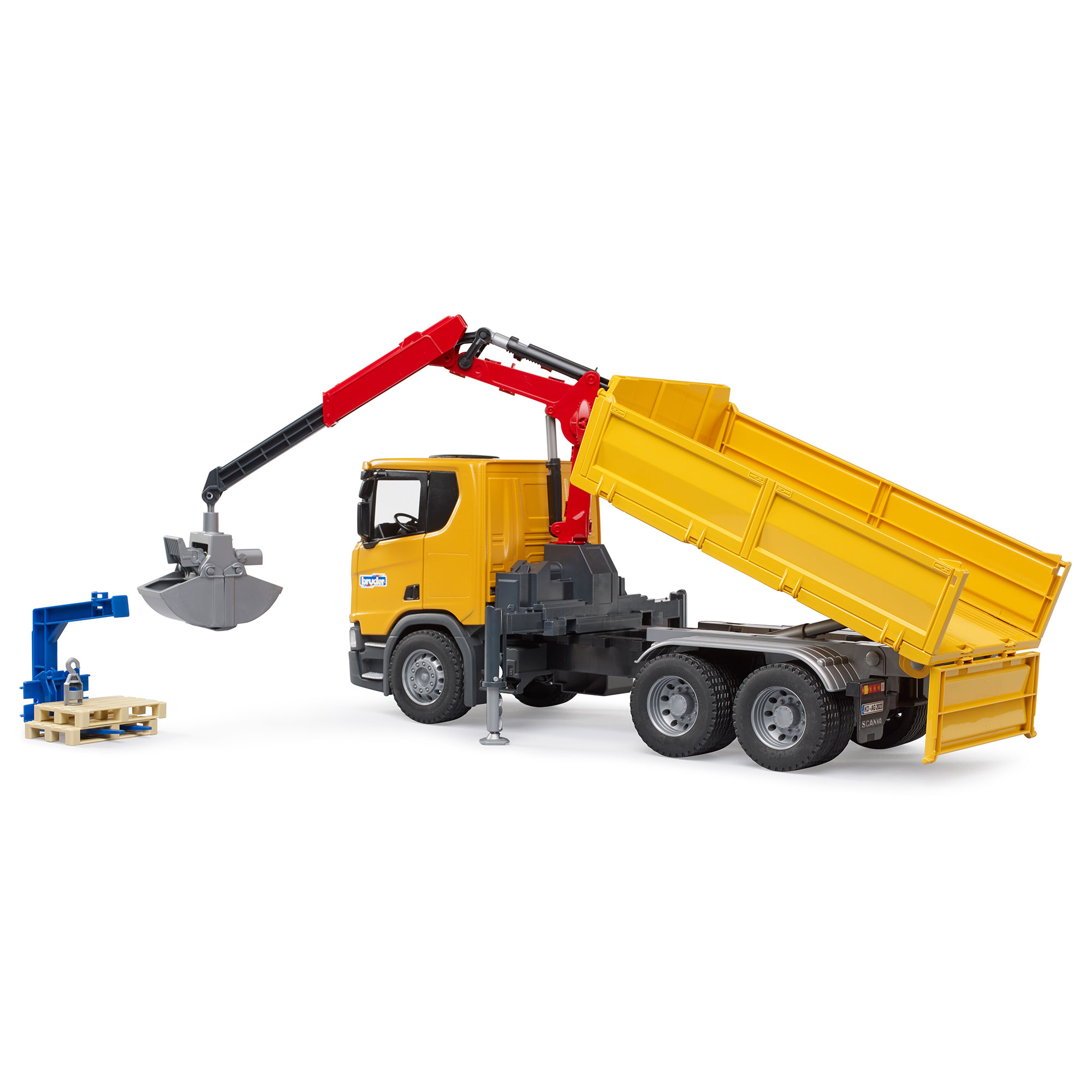 Грузовик Bruder Scania 03-551 - фото 6