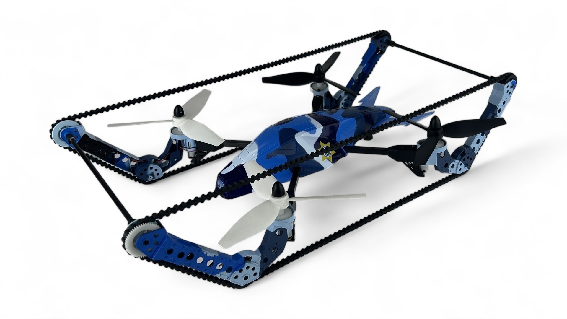 Квадрокоптер РУ WL TOYS Flying Tank - фото 1