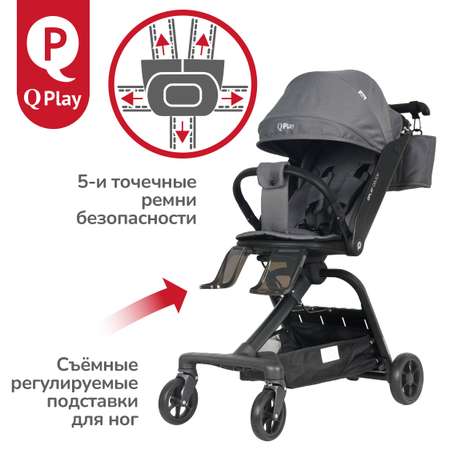 Коляска прогулочная QPLAY Qbook