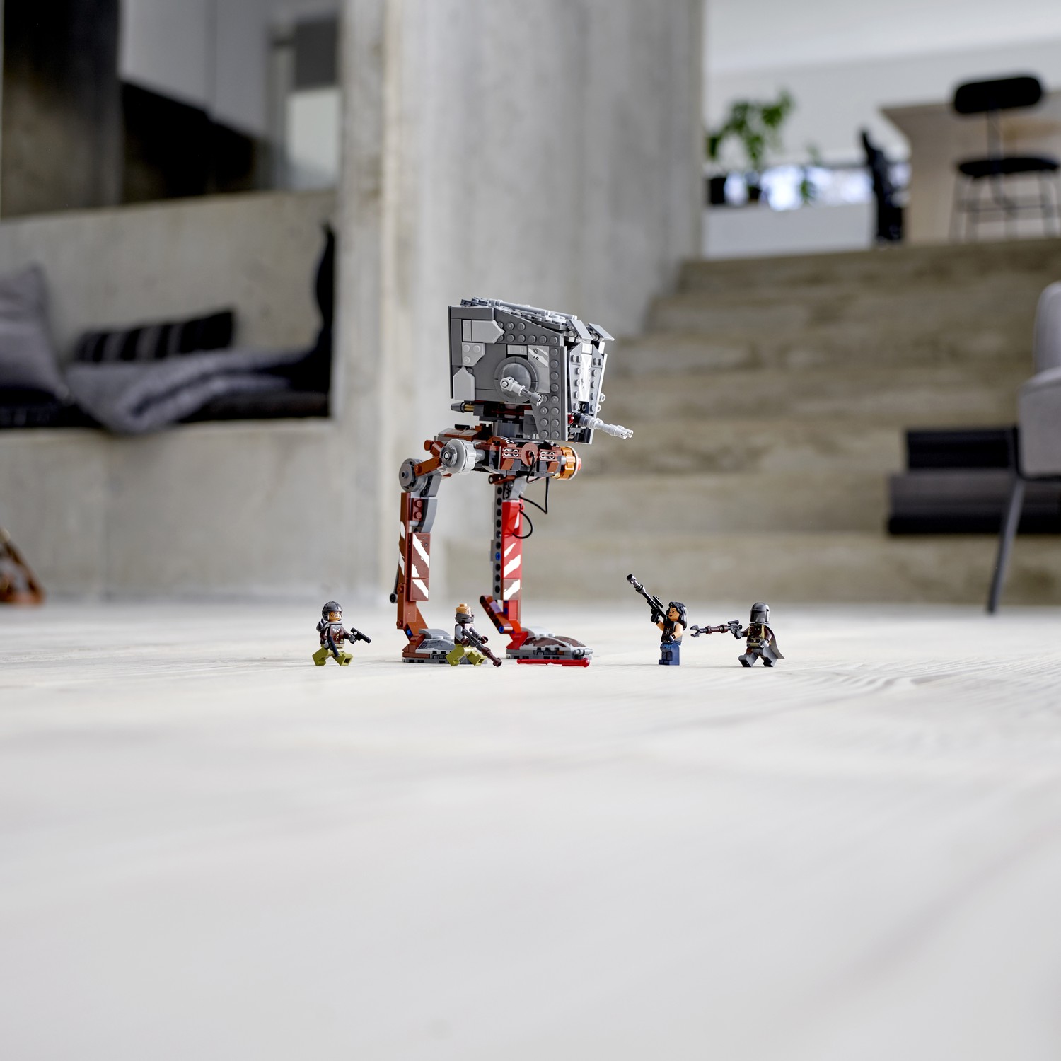 Конструктор LEGO Star Wars Диверсионный AT-ST 540 дет. - фото 6