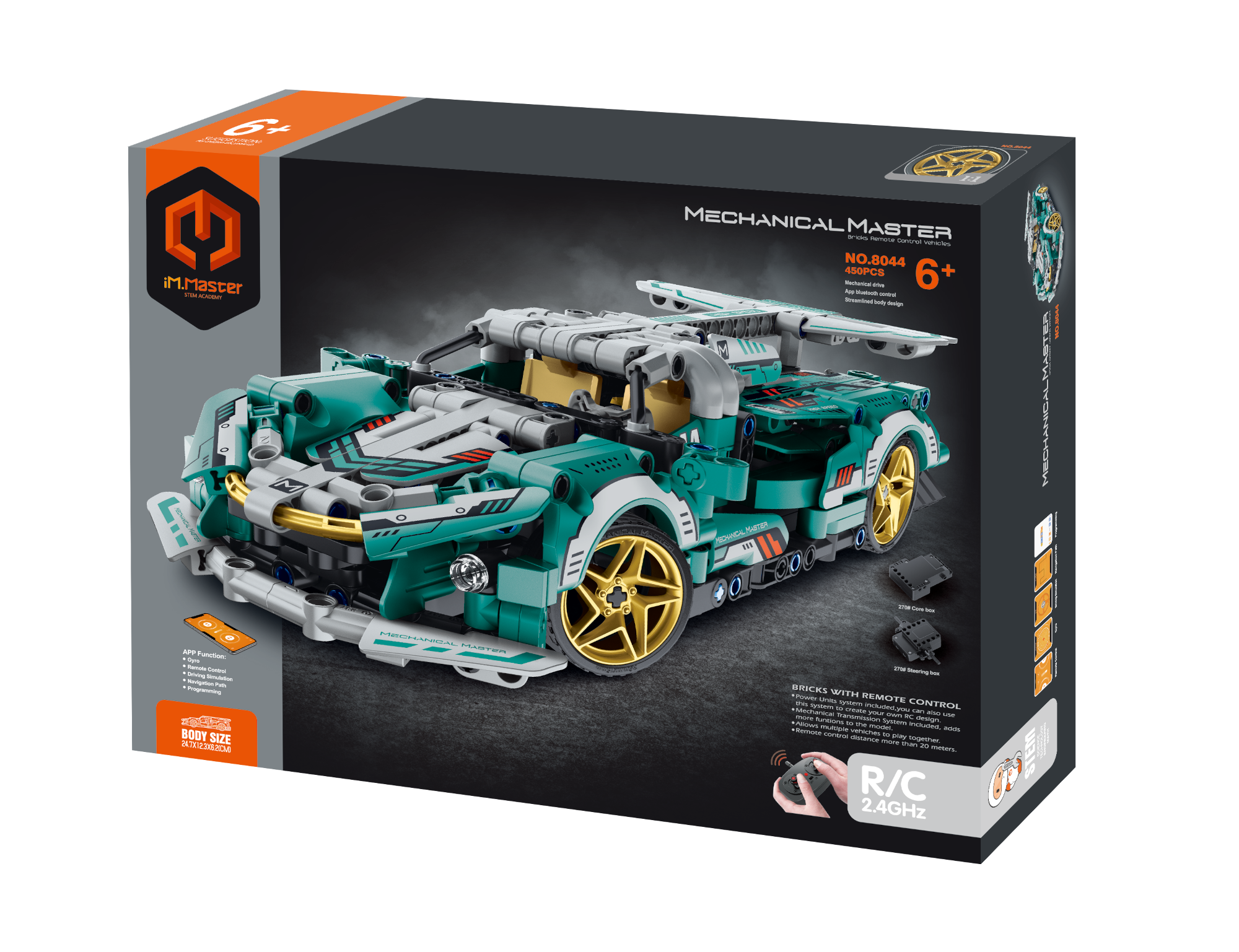 Конструктор Im.Master Суперкар 450 дет. - фото 3