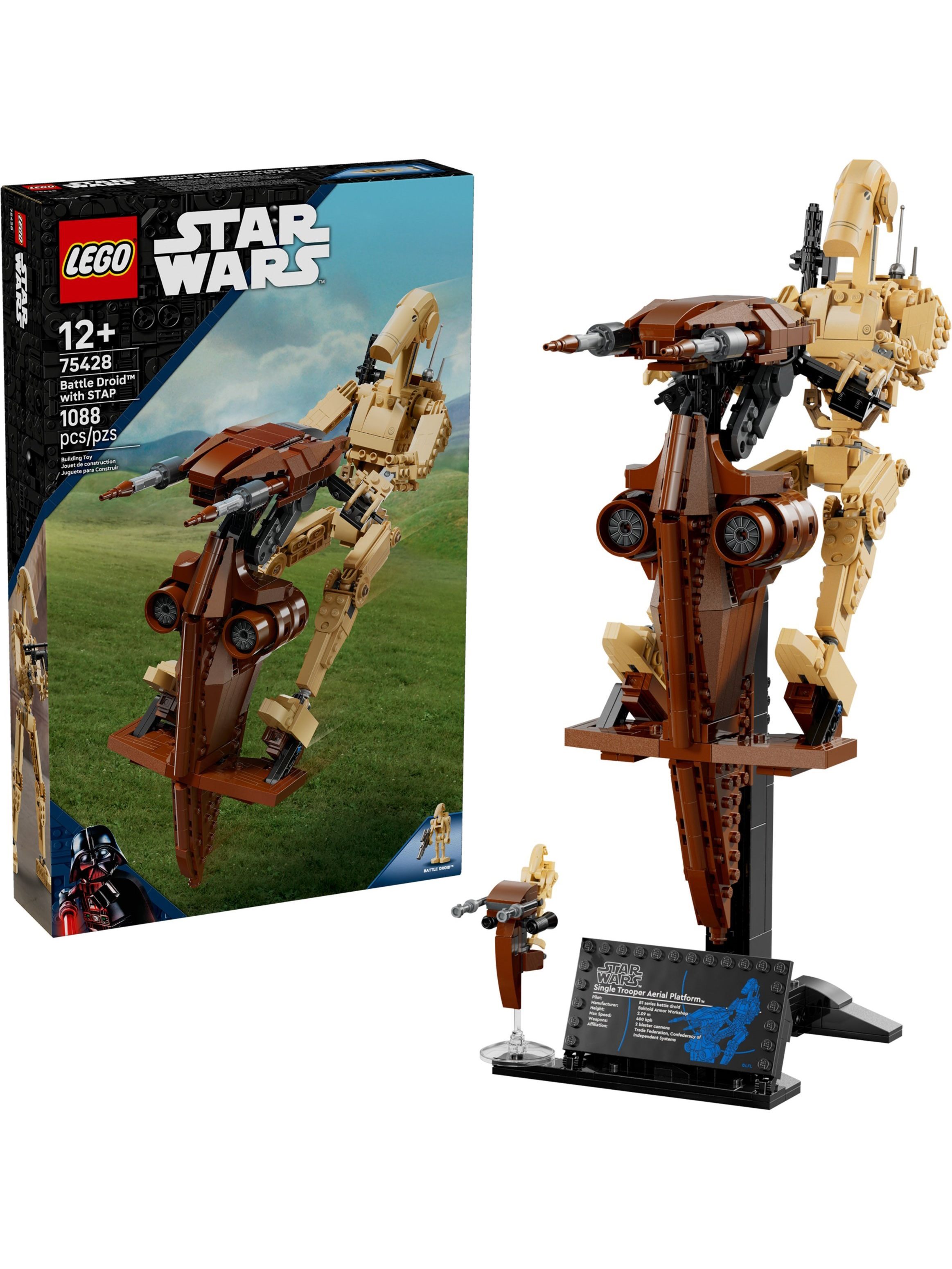 Конструктор LEGO Star Wars Боевой дроид с STAP 1088 дет. - фото 2