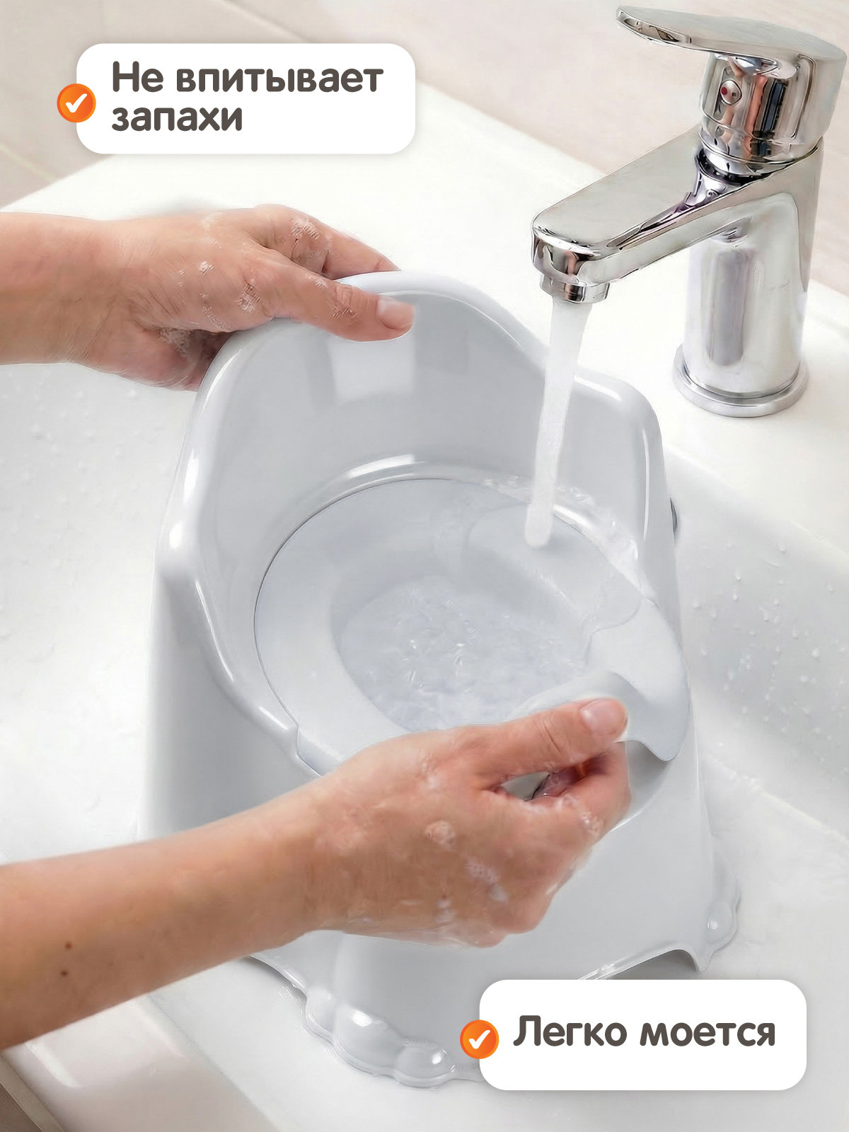 Горшок Компания Друзей серый серый - фото 5