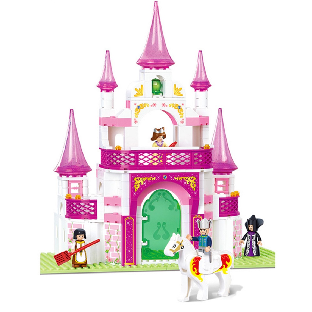 Конструктор SLUBAN Розовая мечта 271 дет. - фото 3