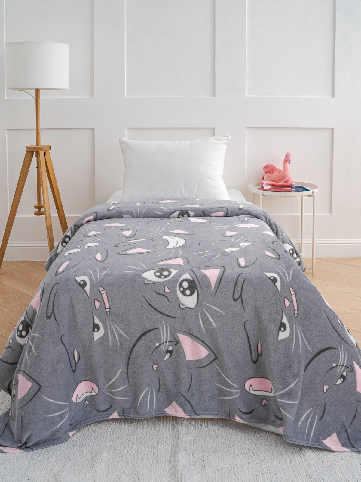 Плед PAVLine Аэро Софт Коты гримасы 150 x 200 см - фото 1