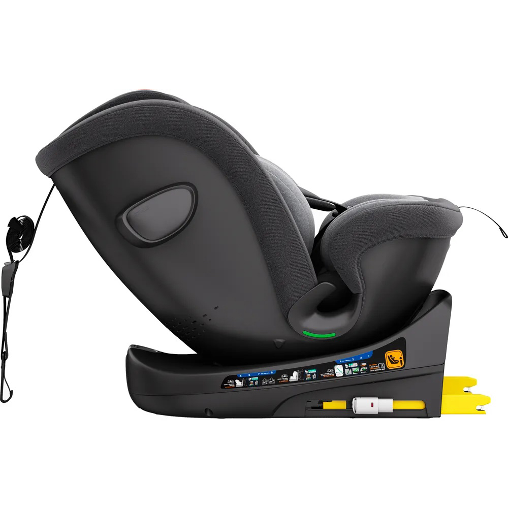 Автокресло KLEE Mark 360 i-size Isofix 0+/1/2/3 (0-36 кг) серый - фото 5